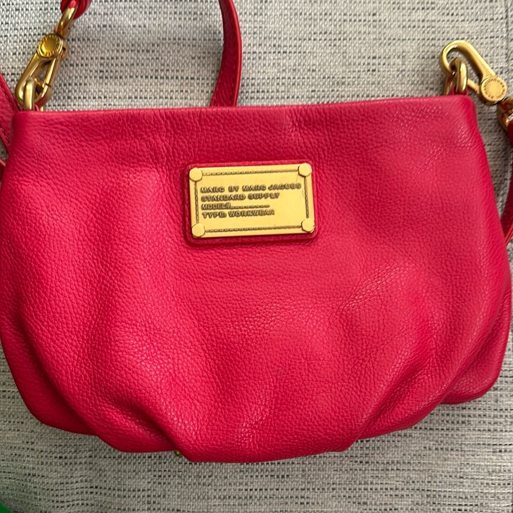 Lightly used pink Marc Jacobs handbag